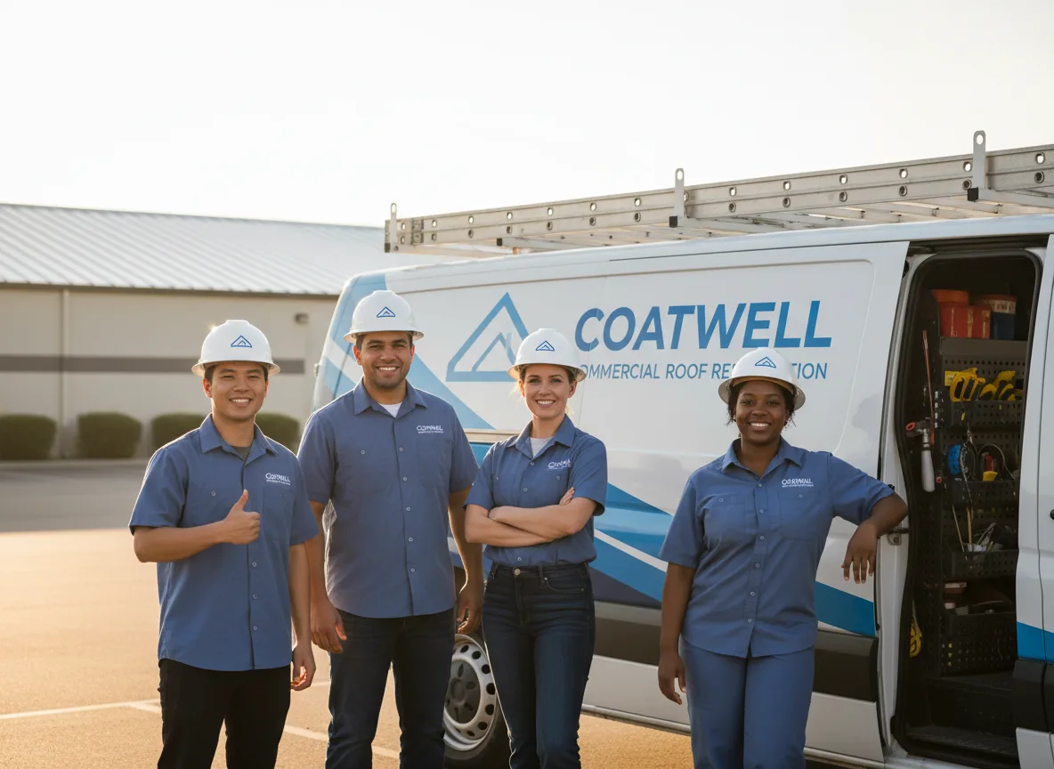 Commercial roof coating company in Sundown, TX